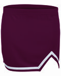 augusta sportswear 9126 girls' energy skirt Back Thumbnail