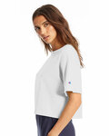 Champion T453W Ladies' Cropped Heritage T-Shirt Side Thumbnail