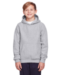 team 365 tt96y youth zone hydrosport™ heavyweight pullover hooded sweatshirt Front Thumbnail