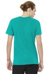 Bella + Canvas 3001CVC Unisex Heather CVC T-Shirt Back Thumbnail