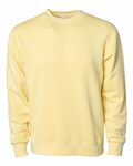 independent trading co. prm3500 midweight pigment-dyed crewneck sweatshirt Front Thumbnail