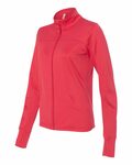 independent trading co. exp60paz women's poly-tech full-zip track jacket Side Thumbnail