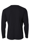 a4 nb3165 youth long sleeve cooling performance crew shirt Back Thumbnail