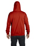 hanes p180 ecosmart ® full-zip hooded sweatshirt Back Thumbnail