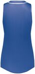 augusta sportswear 6914 girls cutter+ sleeveless jersey Back Thumbnail