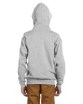 Jerzees 993B Youth 8 oz. NuBlend® Fleece Full-Zip Hooded Sweatshirt Back Thumbnail