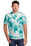 port & company pc145 crystal tie-dye tee Front Thumbnail