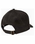 big accessories bx004 6-panel twill sandwich baseball cap Back Thumbnail