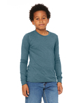 Bella + Canvas 3501Y Youth Jersey Long Sleeve Tee Front Thumbnail