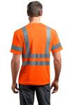 CornerStone CS408 ANSI 107 Class 3 Short Sleeve Snag-Resistant Reflective T-Shirt Back Thumbnail