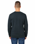 j america 8424ja unisex premium fleece sweatshirt Back Thumbnail