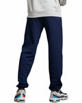 russell athletic 696hbm dri-power®  closed bottom sweatpant Back Thumbnail