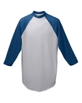 Augusta Sportswear 4421 Youth Baseball 3/4 Sleeve Tee 2.0 Front Thumbnail
