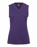 Badger Sport 4163 B Core Women's Sleeveless Tee Front Thumbnail