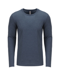 Next Level 6071 Men's Triblend Long-Sleeve Crew Front Thumbnail