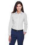 Devon & Jones D640W Ladies' Crown Woven Collection™ Gingham Check Front Thumbnail