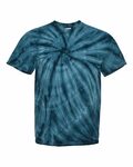 Dyenomite 200CY Cyclone Pinwheel Tie-Dyed T-Shirt Front Thumbnail