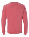 Independent Trading Co. PRM30SBC Unisex Special Blend Raglan Sweatshirt Back Thumbnail