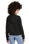 district dt1311 women's perfect tri ® fleece 1/2-zip pullover Back Thumbnail