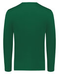 holloway 222138 adult essential long sleeve t-shirt powered by coolcore Back Thumbnail