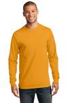 port & company pc61ls long sleeve essential tee Front Thumbnail