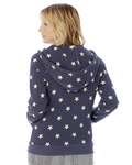 Alternative 09573F2 Women's Adrian Eco ™ -Fleece Zip Hoodie Back Thumbnail