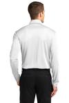 Port Authority K540LS Silk Touch™ Performance Long Sleeve Polo Back Thumbnail