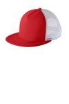 District DT624 Flat Bill Snapback Trucker Cap Front Thumbnail