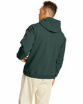 Hanes P170 Unisex Ecosmart® 50/50 Pullover Hooded Sweatshirt Back Thumbnail