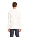 next level 6411 unisex sueded long-sleeve crew Back Thumbnail