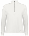 holloway 222774 ladies electrify 1/2 zip pullover powered by coolcore® Front Thumbnail