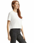 american apparel 102am women's fine jersey boxy tee Side Thumbnail