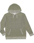 lat 6779 adult harborside melange french terry hooded sweatshirt Front Thumbnail