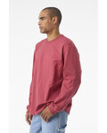 Bella + Canvas 4651 Unisex 7.5 oz Heavyweight Long Sleeve T-Shirt Side Thumbnail