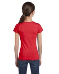 LAT 2616 Girls' Fine Jersey T-Shirt Back Thumbnail