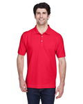 devon & jones d100 men's pima piqué short-sleeve polo Back Thumbnail