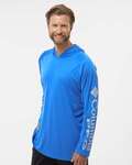columbia 212482 pfg terminal tackle™ hooded long sleeve t-shirt Side Thumbnail