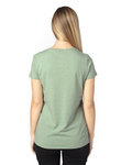 Threadfast Apparel 200RV Ladies' Ultimate V-Neck T-Shirt Back Thumbnail