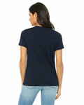 Bella + Canvas B6400 Ladies' Relaxed Jersey Short-Sleeve T-Shirt Back Thumbnail