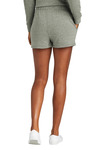 District DT1309 Women's Perfect Tri ® Fleece Short Back Thumbnail
