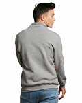 russell athletic 1z4hbm dri-power® fleece 1/4 zip pullover Back Thumbnail