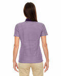 extreme 75115 ladies' eperformance™ launch snag protection striped polo Back Thumbnail