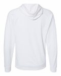 Independent Trading Co. SS1000 Icon Unisex Lightweight Loopback Terry Hooded Sweatshirt Back Thumbnail