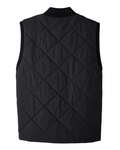 ultraclub uc709 dawson quilted hacking vest Back Thumbnail