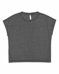 lat l3502 ladies' relaxed vintage wash t-shirt Front Thumbnail