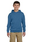 Jerzees 996Y Youth 8 oz. NuBlend® Fleece Pullover Hooded Sweatshirt Front Thumbnail
