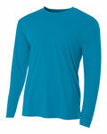 a4 n3165 men's cooling performance long sleeve t-shirt Front Thumbnail