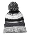 sport-tek stc21 pom pom team beanie Front Thumbnail