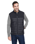 Dri Duck 5318 Men's Summit Puffer Body Softshell Vest Front Thumbnail