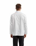 artisan collection by reprime rp657 unisex long-sleeve sustainable chef's jacket Back Thumbnail